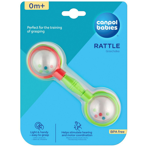 Погремушка-штанга Canpol babies, зеленый (2/606_gre) - Pampik - 4