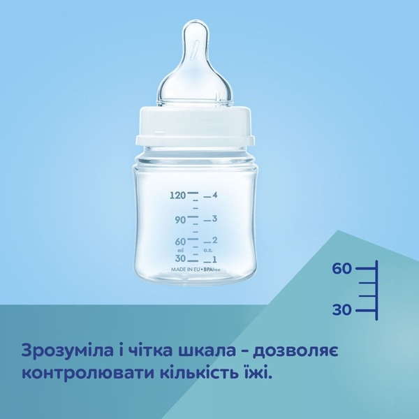 Пляшечка Canpol babies Easystart Гуси антиколікова з широким отвором, 120 мл (35/244) - Pampik - 11