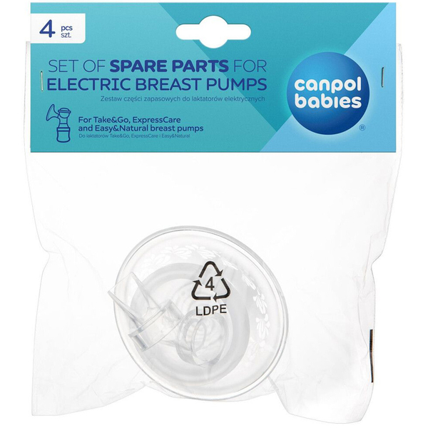 Набір запасних частин до електричного молоковідсмоктувача Canpol babies Take&Go та ExpressCare (12/214) - Pampik - 8
