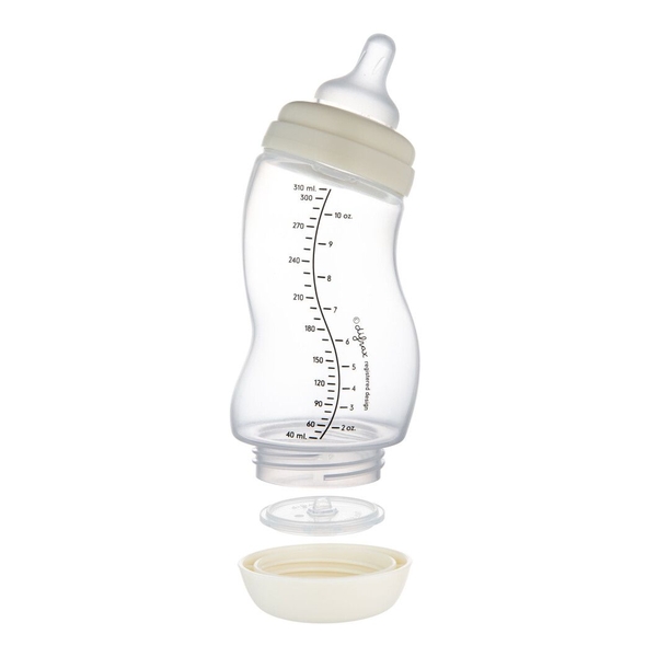 Пляшечка для годування Canpol Babies S-Shape з широким отвором, антиколікова, 310 мл (24/200) - Pampik - 5