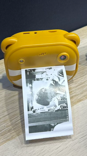 Дитяча цифрова камера Zazu з миттєвим друком, жовтий (ZA-INSTANTCAMERA-01) - Pampik - 5