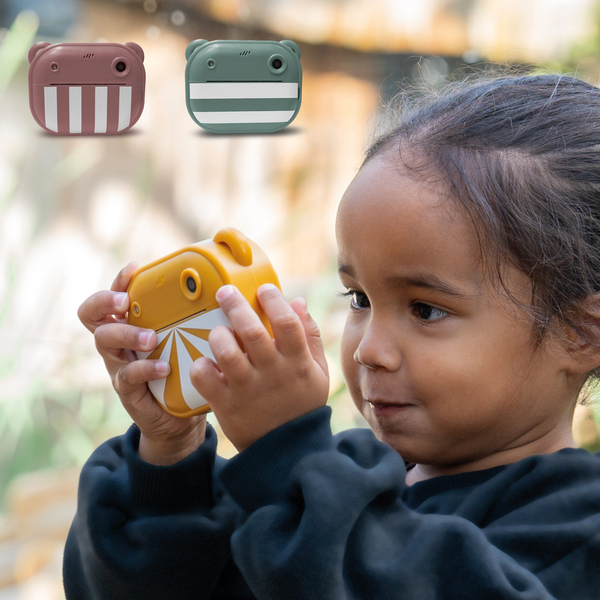 Дитяча цифрова камера Zazu з миттєвим друком, жовтий (ZA-INSTANTCAMERA-01) - Pampik - 7