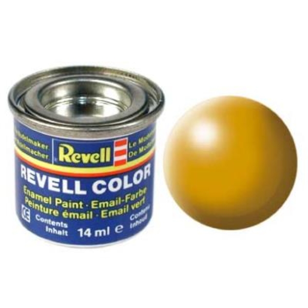 Краска эмалевая Revell № 310, желтая Люфтганза, шелково-матовая, 14 мл (RVL-32310) - Pampik