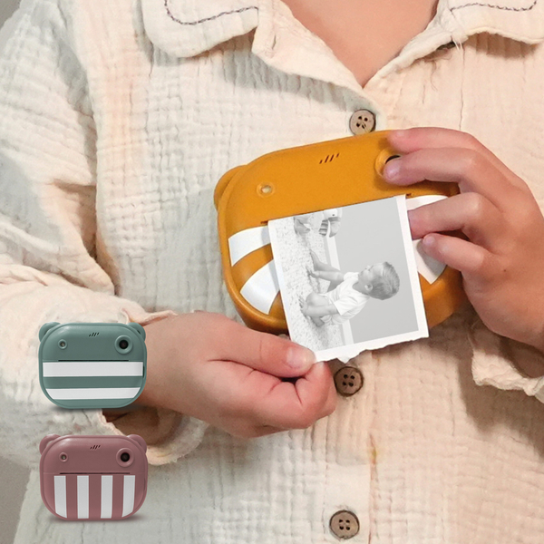 Дитяча цифрова камера Zazu з миттєвим друком, жовтий (ZA-INSTANTCAMERA-01) - Pampik - 8