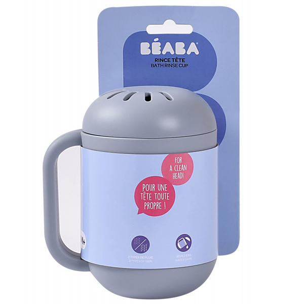 Ковшик для купания Beaba силиконовый, серый (920411) - Pampik - 6