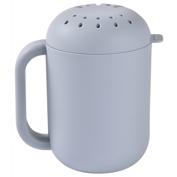 Ковшик для купания Beaba силиконовый, серый (920411) - Pampik