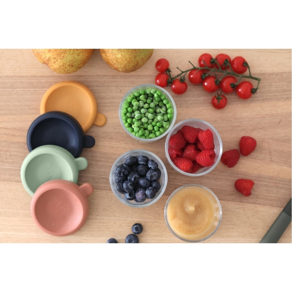 Набор стеклянных контейнеров для хранения Beaba, 4 шт., 4х250 мл (914009) - Pampik - 9