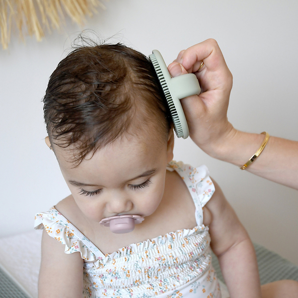 Губка для купания Beaba силиконовая, зеленый (920412) - Pampik - 7