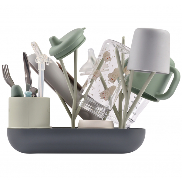 Сушилка для посуды Beaba Forest, зеленый/серый (911731) - Pampik - 10