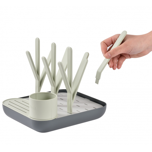 Сушилка для посуды Beaba Forest, зеленый/серый (911731) - Pampik - 8