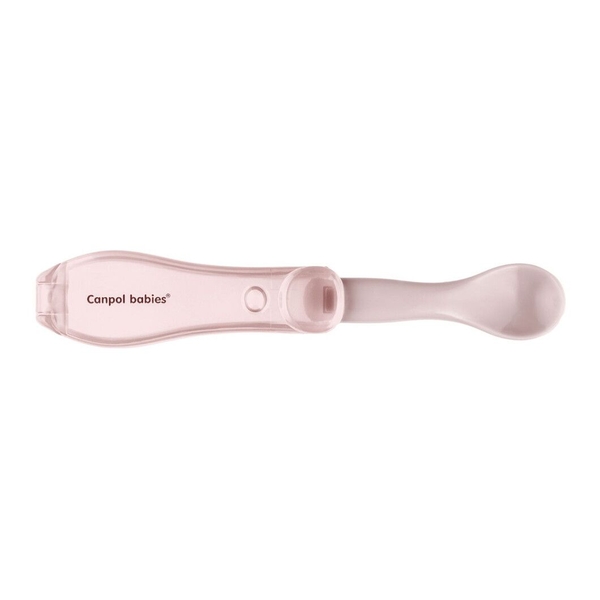 Складна дорожня ложечка Canpol babies, рожевий (56/611_pin) - Pampik