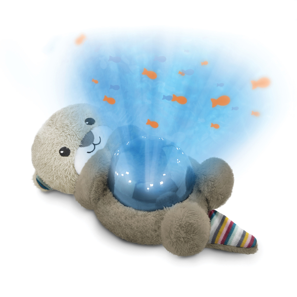 Світильник-нічник Zazu Otto Видра, музичний з проектором (ZA-OTTO-01) - Pampik