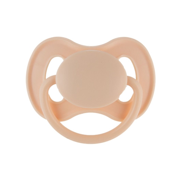Латексная круглая пустышка Canpol babies Nude, 6-18 мес., кремовый (23/224_cre) - Pampik