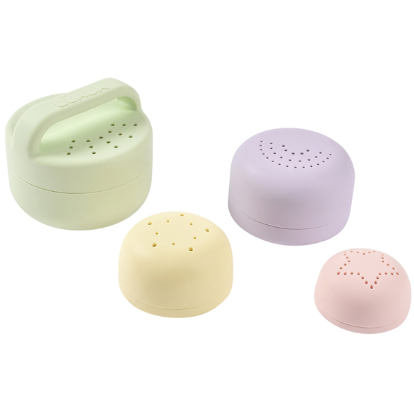 Набір іграшок для купання Beaba силіконовий, різнобарвний (920409) - Pampik - 2