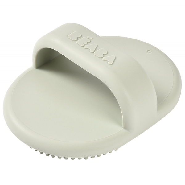 Губка для купания Beaba силиконовая, зеленый (920412) - Pampik