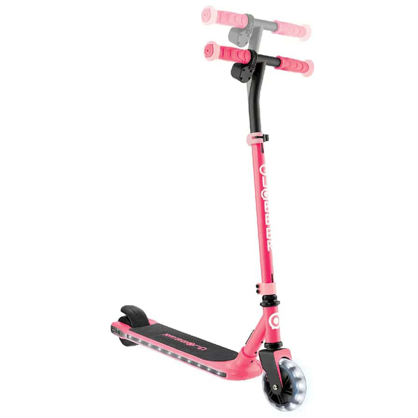Електросамокат Globber E-Motion 6 з підсвіткою, 50 кг, 2 колеса, рожевий (756-177) - Pampik - 2