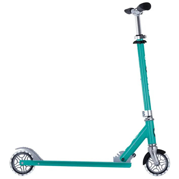 Самокат Globber Flow Element Lights, колеса з підсвічуванням, нефритовий (721-307) - Pampik - 4