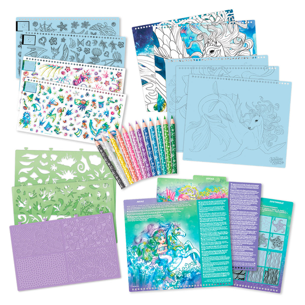 Набор для творчества Nebulous Stars Скетчбук: легенда об Ариазе (11372) - Pampik - 2