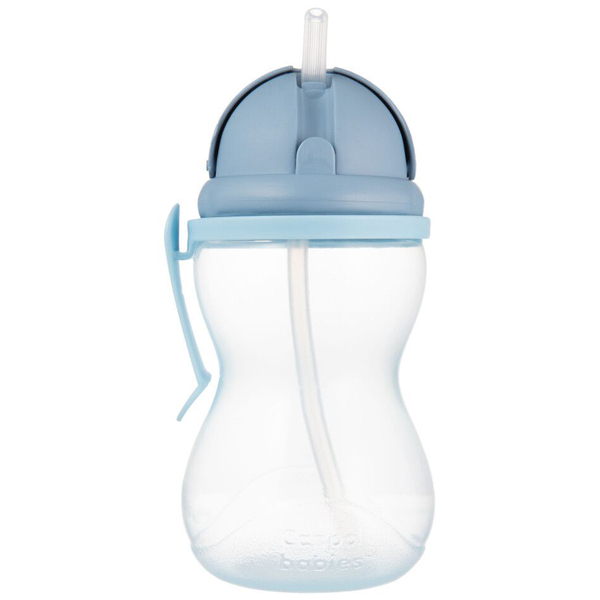 Бідончик Canpol babies зі складною силіконовою трубочкою, 370 мл, синій (56/113_blu2) - Pampik - 2