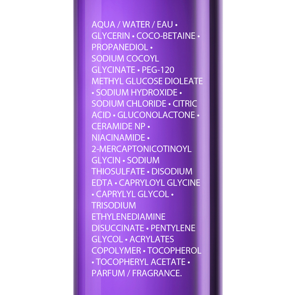 Очищающий гель-микропилинг La Roche-Posay Мела В3, способствующий выравниванию тона и приданию сияния коже, 200 мл - Pampik - 3