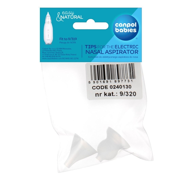 Насадки для електричного аспіратора Canpol babies 9/319 (9/320) - Pampik - 6