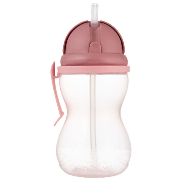 Бідончик Canpol babies зі складною силіконовою трубочкою, 370 мл, рожевий (56/113_pin2) - Pampik - 2