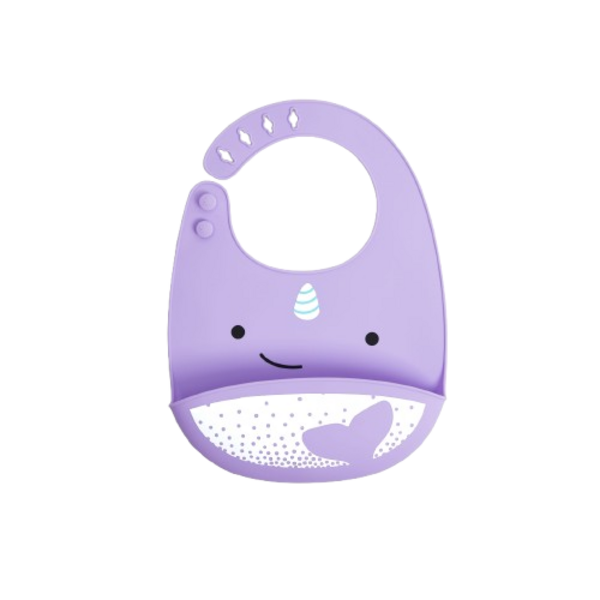 Нагрудник силиконовый Skip Hop Zoo Кит (9I415110) - Pampik - 2