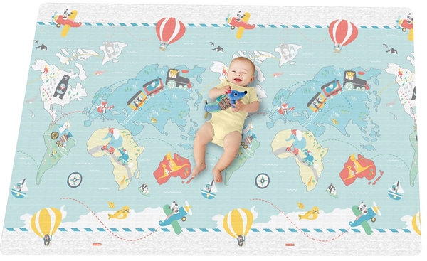 Килимок ігровий Skip Hop Little Travelers, двосторонній (243103) - Pampik - 3