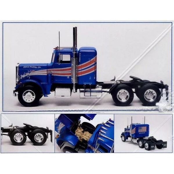 Сборная модель Revell Грузовой тягач Peterbilt 359, уровень 4, масштаб 1:25, 116 деталей (RVL-11506) - Pampik - 4