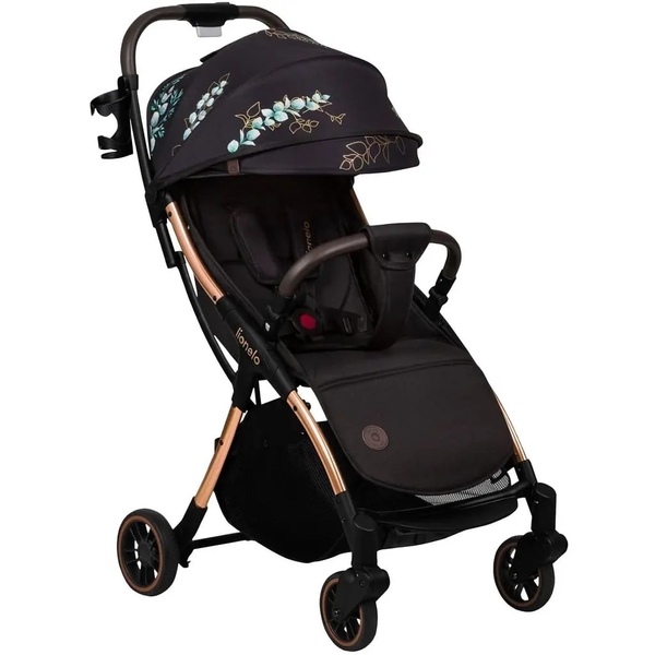 Прогулянкова коляска Lionelo Julie One Golden Moments, чорний - Pampik