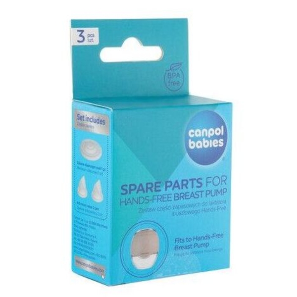 Запасні частини для молоковідсмоктувача Canpol babies Hands-Free (20/101) - Pampik - 4