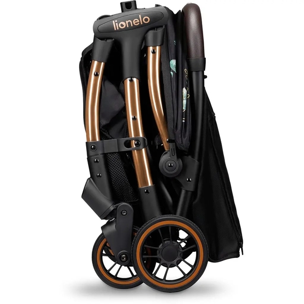 Прогулянкова коляска Lionelo Julie One Golden Moments, чорний - Pampik - 6