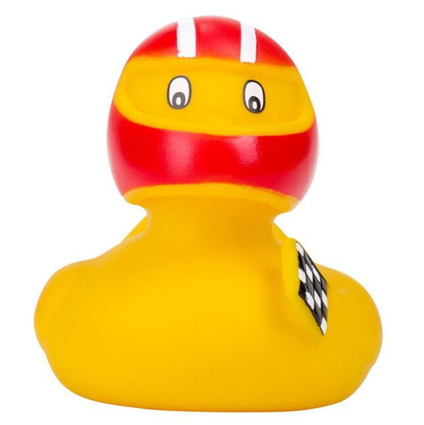 Игрушка для купания Canpol babies Утенок Хоккеист (2/992_red) - Pampik - 3