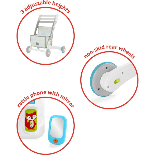 Розвиваючі ходунки Skip Hop 4 в 1 Зростаємо разом (9J057510) - Pampik - 10