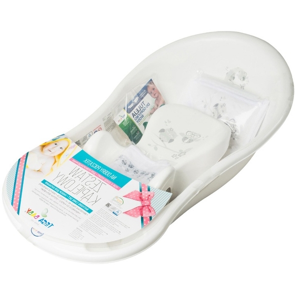Ванночка з набором аксесуарів Tega Baby Owl, 86 см, білий (SO-086-103) - Pampik