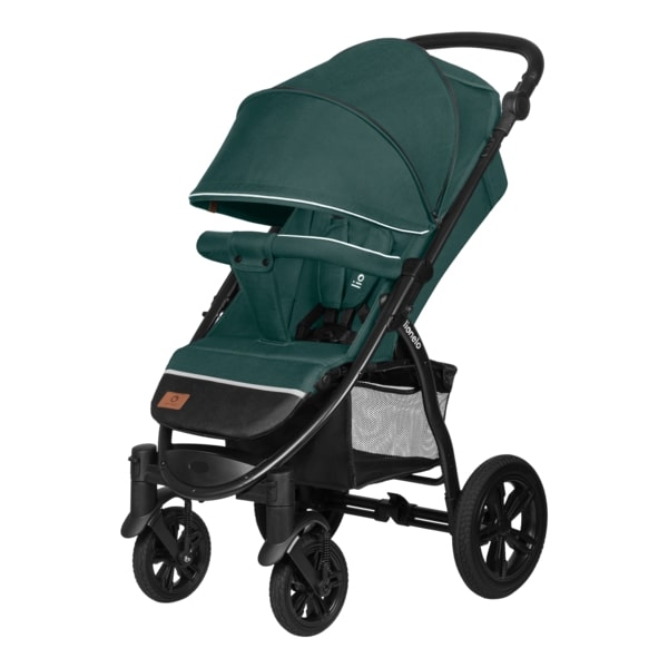 Прогулянкова коляска Lionelo Annet Tour Green Turquoise, зелений - Pampik - 4