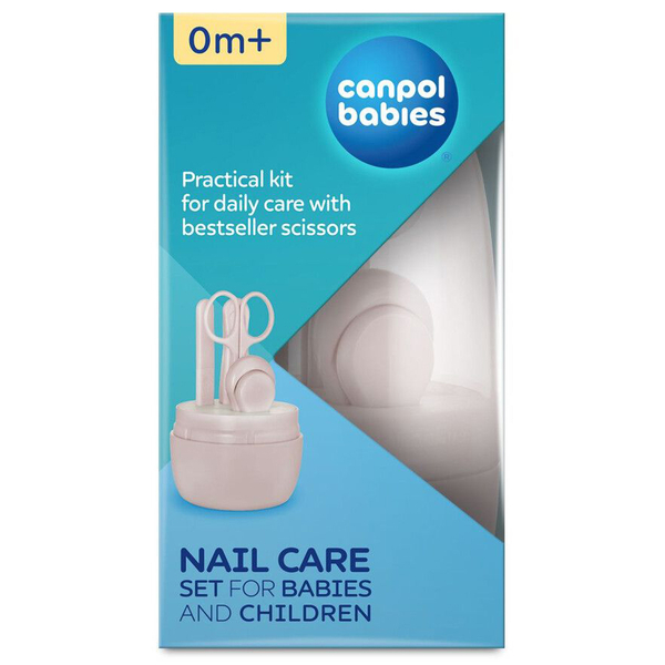 Набір для догляду за нігтями Canpol babies для немовлят і дітей, блакитний (9/814_blu) - Pampik - 14