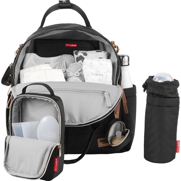 Сумка для мами Skip Hop Suite, чорний (200675) - Pampik - 5