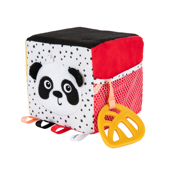 Мягкий контрастный сенсорный кубик Canpol babies BabiesBoo (68/098) - Pampik - 2