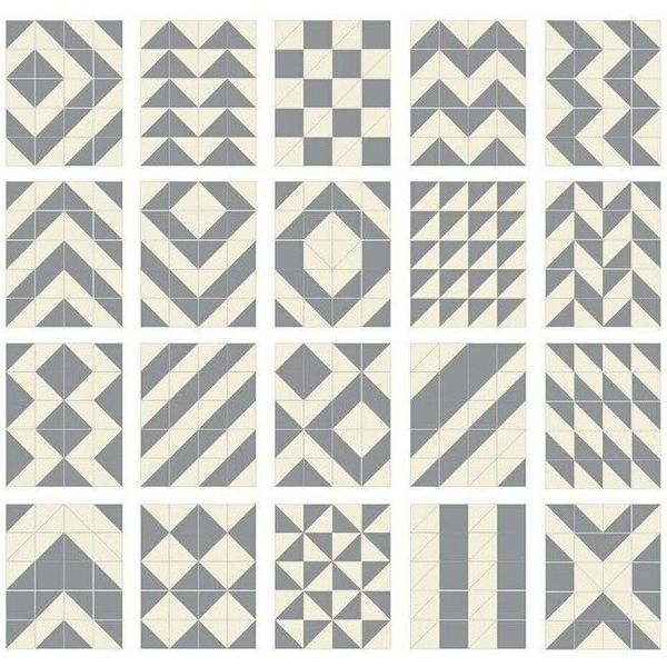 Ігровий килимок-пазл Skip Hop Geo, сіро-кремовий (245411) - Pampik - 2