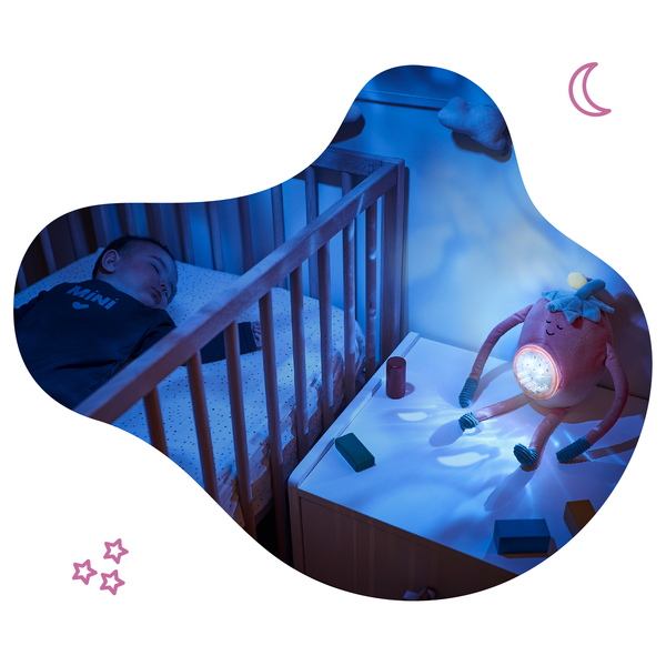 Нічник проекційний м’яка іграшка Badabulle Бернабі (B015018) - Pampik - 10