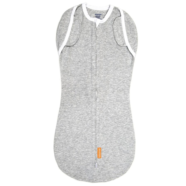 Конверт на блискавці Summer infant Arms Free Swaddleme Heathered Grey, розмір L (58646) - Pampik
