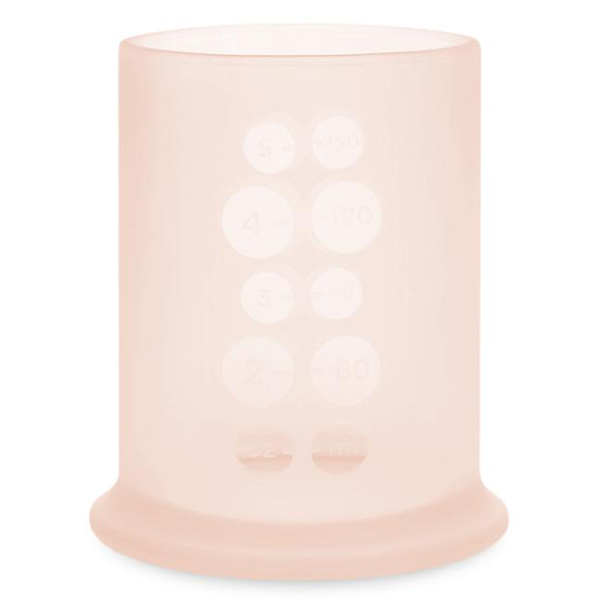 Перший дитячий стаканчик Olababy Coral, кораловий (60421) - Pampik