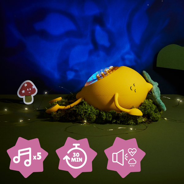 Нічник проекційний Badabulle Базіл, силіконовий (B015020) - Pampik - 7