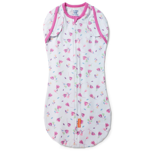 Конверт на блискавці Summer infant Arms Free SwaddleMe Tumbling Tulip, розмір L (58696) - Pampik