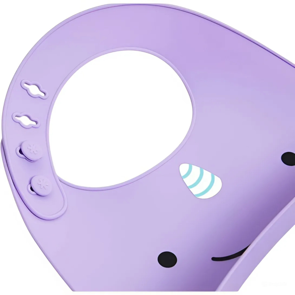 Нагрудник силиконовый Skip Hop Zoo Кит (9I415110) - Pampik - 3