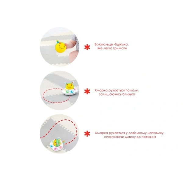 Інтерактивна іграшка Skip Hop Бджілка (303108) - Pampik - 6