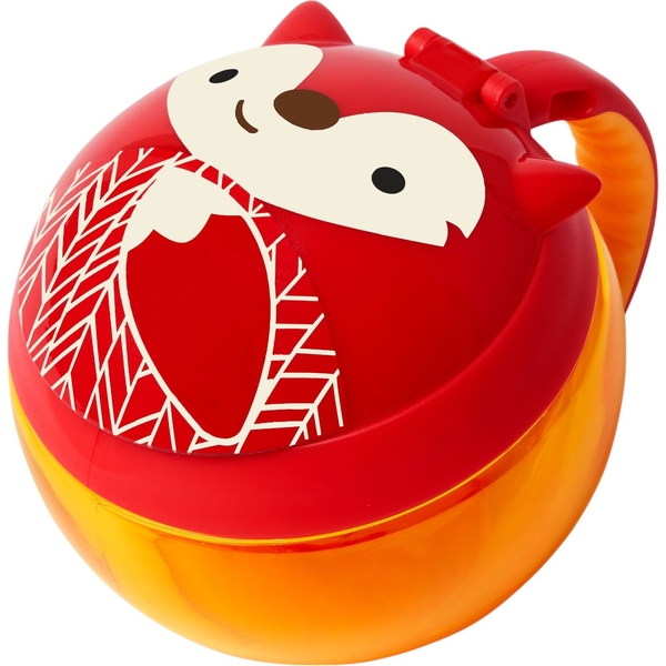 Контейнер-чашка для снеков Skip Hop Zoo Лисичка (252571) - Pampik