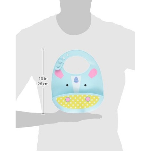 Нагрудник силиконовый Skip Hop Единорог (232204) - Pampik - 5