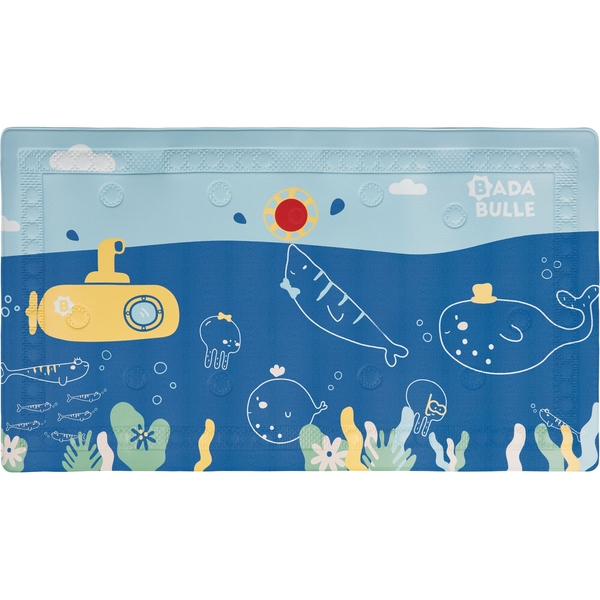 Килимок для ванни Badabulle з індикатором температури, синій (B023016) - Pampik